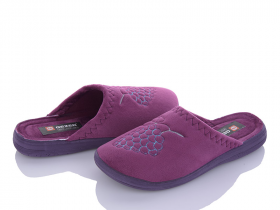 Gezer J14467 purple (деми) тапочки женские