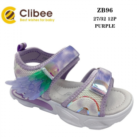 Clibee LD-ZB96 purple (лето) босоножки детские