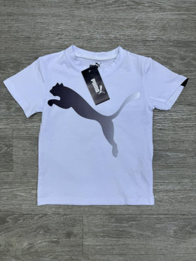 No Brand 01-2-1 white (лето) футболка детские
