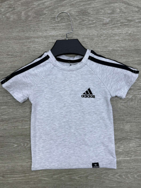 No Brand 81-1 grey (лето) футболка детские