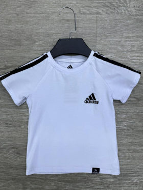 No Brand 81-1 white (лето) футболка детские