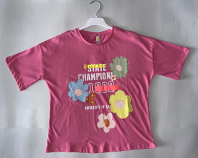 No Brand BB152 pink (лето) футболка детские