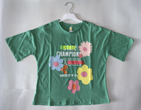 No Brand BB153 green (лето) футболка детские