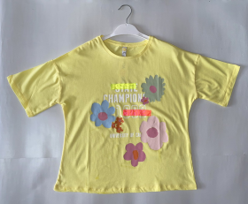 No Brand BB154 yellow (лето) футболка детские