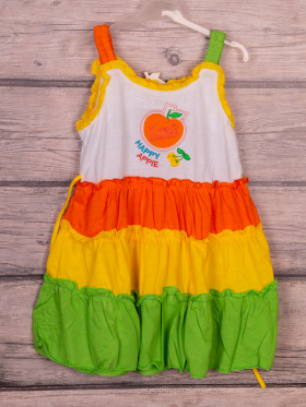 Sevim Kids P55 orange (лето) платье детские