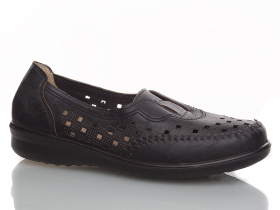 Yuemingzu 218 black (лето) туфли женские