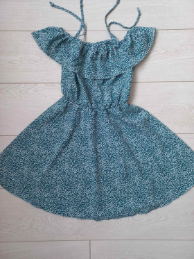 No Brand Q001-15 green (лето) платье детские