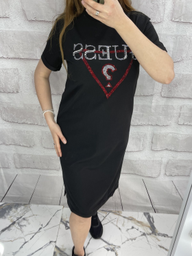 No Brand 4772 black (лето) платье женские