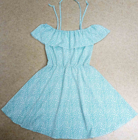 No Brand Q001-17 l.green (лето) платье детские
