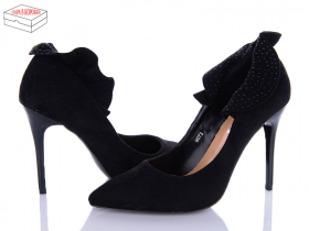 Erica 9073 black (деми) туфли женские