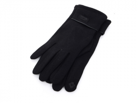 Angela 1-05 black (зима) перчатки женские