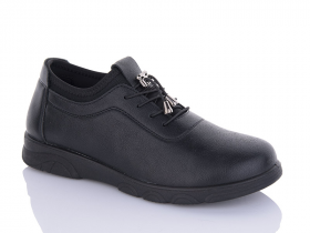 Ava Caro D1016-1 black (деми) туфли женские