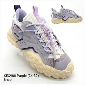 Fashion Apa-KEX988 purple (деми) кроссовки 