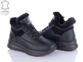 Jessica 1101-2 black (зима) ботинки женские