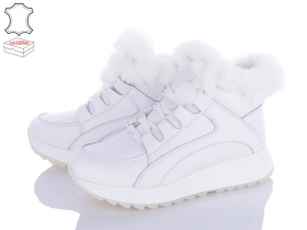 Jessica ZJ2301W white (зима) ботинки женские