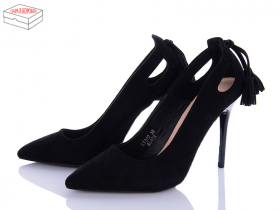 Seastar LE072 black (деми) туфли женские