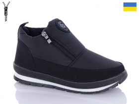 B&amp;R Едіта 5 чорний (зима) ботинки женские