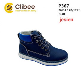 Clibee Apa-P367 blue (деми) ботинки детские