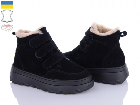 Viscala 27968VL LЧ чорний зима (зима) ботинки женские