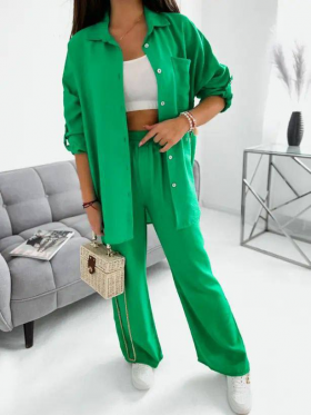No Brand 57 green (деми) костюм женские