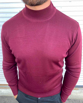 Devir S2175 wine (деми) свитер мужские