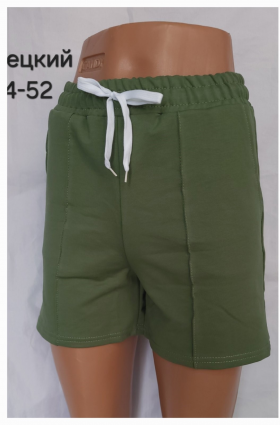 No Brand HN32 green (лето) шорты женские