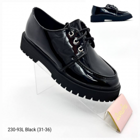 Doremi Apa-230-93L black (деми) туфли детские