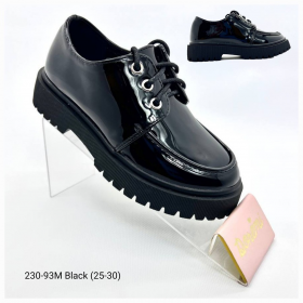Doremi Apa-230-93M black (деми) туфли детские