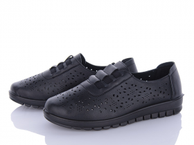 Yaqiniao 5083 black (лето) туфли женские
