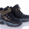 Clibee HB398 army green-black (зима) ботинки детские