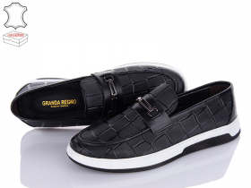 Granda Regno 11-1 black (деми) туфли мужские