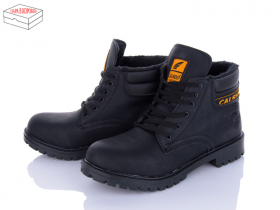 Calsido A506-2 black термо хутро (36-39) (зима) ботинки 