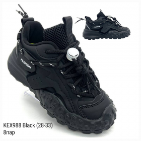 Fashion Apa-KEX988 MIN black (деми) кроссовки детские