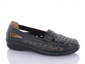 Yuemingzu 213 black (лето) туфли женские