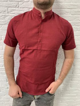 Varetti S1574 red (лето) рубашка мужские