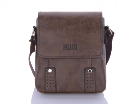 Pilusi SU3 brown (деми) сумка мужские