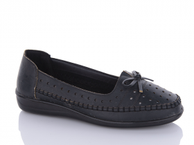 Yuemingzu 510 black (лето) туфли женские
