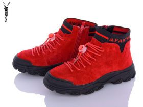 Apawwa NQ74-1 red (деми) ботинки детские