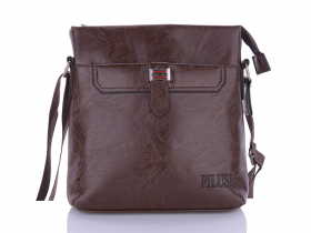 Pilusi 507 brown (деми) сумка мужские