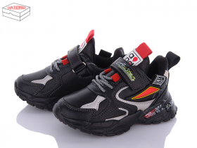 Ckcks X30-300A black (деми) кроссовки детские