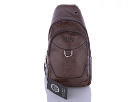 Pilusi SU18 brown (деми) сумка мужские