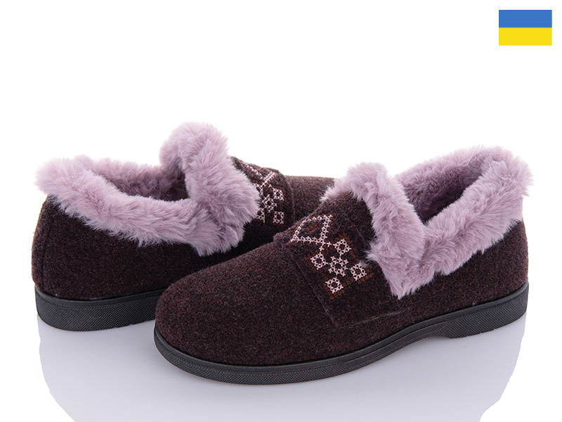 Malibu GW101B бордовий (зима) туфли женские