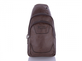 Pilusi SU16 brown (деми) сумка мужские