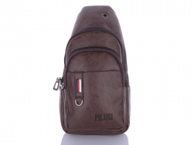 Pilusi SU15 brown (деми) сумка мужские