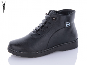 Brother H202-1 чорний (деми) ботинки женские